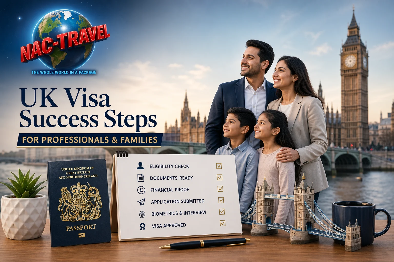 Essential Steps for Your UK Visa Preparation: Guidance for Professionals and Families